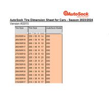 ΑΝΤΙΟΛΙΣΘΗΤΙΚΟ ΠΑΝΙ ΧΙΟΝΙΟΥ AUTOSOCK 830 HIGH PERFORMANCE EDITION - 2 ΤΕΜ. Auto Moto Tyres 