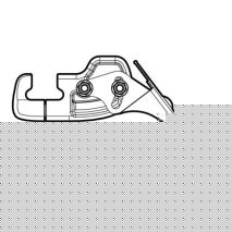 ΑΝΕΜΟΘΡΑΥΣΤΗΣ ΑΛΟΥΜΙΝΙΟΥ ΣΕ ΜΑΥΡΟ ΧΡΩΜΑ ΜΠΑΡΕΣ KARGO Κ-11 110cm 1ΤΕΜ. Auto Moto Tyres 