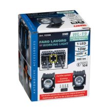 ΠΡΟΒΟΛΕΑΣ ΤΕΤΡΑΓΩΝΟΣ WL-19 1LED 10W 600lm 9-32V 36x49x42mm ΦΩΣ ΚΑΡΦΙ 1 ΤΕΜ. Auto Moto Tyres 