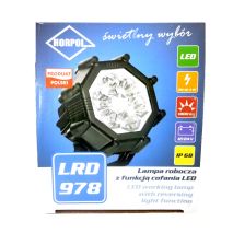 ΠΡΟΒΟΛΕΑΣ ΕΡΓΑΣΙΑΣ 12/24V HOR73 20W 1800lm 6LED 8ΓΩΝΟΣ 107x81mm ΜΕ ΛΕΙΤΟΥΡΓΙΑ ΦΩΣ ΟΠΙΣΘΕΝ Auto Moto Tyres 