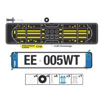 ΠΛΑΙΣΙΟ ΠΙΝΑΚΙΔΩΝ MAYPO ΝΕΕΣ ABS 51,5x12 Auto Moto Tyres 