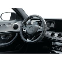 ΚΑΛΥΜΜΑ ΤΙΜΟΝΙΟΥ SPA (S) 35/37cm ΔΕΡΜΑΤΙΝΗ ΜΑΥΡΟ ΑΟΣΜΟ ECO-FRIENDLY Auto Moto Tyres 