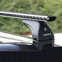 ΜΠΑΡΕΣ ΟΡΟΦΗΣ ΑΝΟΔΙΩΜΕΝΟΥ ΑΛΟΥΜΙΝΙΟΥ SILENZIO (M) 120 cm NORDRIVE - 2 ΤΕΜ. Auto Moto Tyres 