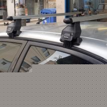 KIT ΜΕ ΜΠΑΡΕΣ ΟΡΟΦΗΣ ΓΙΑ TOYOTA COROLLA HTB 5D 1997-2001 ΑΛΟΥΜΙΝΙΟΥ TEMA MENABO (AL1-3360-FIX026G)-2 ΤΕΜ. Auto Moto Tyres 