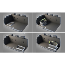 ΚΑΛΑΘΙ ΜΕΤΑΦΟΡΑΣ ΠΡΟΙΟΝΤΩΝ RATI ΠΛΑΣΤΙΚΟ ΜΕ ΑΝΤΙΟΛΙΣΘΗΤΙΚΗ ΒΑΣΗ 21L 12kg max ΜΕ ΛΑΒΗ 438x292x315mm Auto Moto Tyres 