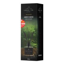 ΑΡΩΜΑΤΙΚΟ ΧΩΡΟΥ 100ml ΜΕ STICKS - AMBER WOOD Auto Moto Tyres 