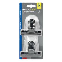ΜΕΤΑΛΛΙΚΑ ΚΛΙΠ ΜΕ ΒΕΝΤΟΥΖΑ ΓΙΑ ΣΤΗΡΙΞΗ ΧΑΡΤΙΩΝ ΣΕ ΤΖΑΜΙ L 75mm MULTI-USE CLIPS 2ΤΕΜ Auto Moto Tyres 