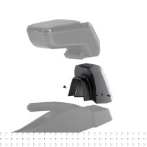 Βάση - Αντάπτορας Τεμπέλη Ειδική για SKODA ROOMSTER 2006-2015 /SKODA FABIA 2007-2014 Rati σε μαύρο χρώμα - 1 Τεμάχιο Auto Moto Tyres 