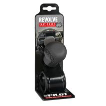 ΤΕΜΠΕΛΗΣ ΤΙΜΟΝΙΟΥ ΠΕΡΙΣΤΡΕΦΟΜΕΝΟΣ ΔΕΡΜΑΤΙΝΟΣ ΜΑΥΡΟΣ ΜΕ ΜΑΥΡΗ ΡΑΦΗ 20-40mm REVOLVE LAMPA - 1ΤΕΜ Auto Moto Tyres 