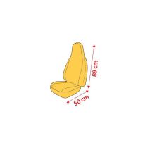 ΚΑΛΥΜΜΑΤΑ ΚΑΘΙΣΜΑΤΩΝ ΦΟΡΕΤΟ ΠΟΛΥΕΣΤΕΡΙΚΟ ΥΦΑΣΜΑ (50x89cm)  ΜΑΥΡΟ DUKA HIGH-BACK MODULAR SERIES LAMPA - 2 ΤΕΜ Auto Moto Tyres 