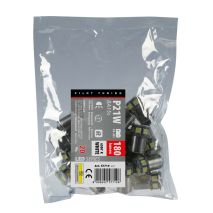 P21W 24/32V Ba15s 3,5W 180lm 10xSMDx1CHIP LED CAN-BUS (ΦΟΥΝΤΟΥΚΙ) ΛΕΥΚΟ ΔΙΑΘΛΑΣΗΣ ΣΑΚΟΥΛΑ ​ LAMPA - 20 TEM. Auto Moto Tyres 