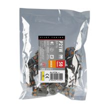 P21W 24/32V Ba15s 50lm 10xSMDx1CHIP LED CAN-BUS (ΦΟΥΝΤΟΥΚΙ) ΠΟΡΤΟΚΑΛΙ ΔΙΑΘΛΑΣΗΣ ΣΑΚΟΥΛΑ LAMPA - 20 TEM. Auto Moto Tyres 