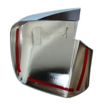 ΚΑΠΑΚΙΑ ΚΑΘΡΕΠΤΗ ΧΡΩΜΙΟΥ ΜΕΤΑΛΛΙΚΑ ΓΙΑ DACIA LOGAN FAZ 2 FACELIFT 2008-2014 ΧΡΩΜΙΟ Auto Moto Tyres 