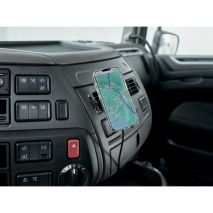 Μαγνητική Βάση Στήριξης Κινητού Mag Wireless Airvent της σειράς Optiline για Ίσιους Αεραγωγούς Αυτοκινήτου με δυνατότητα ασύρματης φόρτισης Max Power 15W, 15 μαγνήτες και 2 αυτοκόλλητα, μεταλλικά δακτυλίδια Auto Moto Tyres 