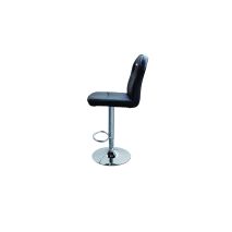 ΚΑΡΕΚΛΑ ΠΑΓΚΟΥ BLACK OFFICE STOOL ΜΑΥΡΗ ΟΙΚΟΛΟΓΙΚΟ ΔΕΡΜΑ 360ΜΟΙΡΩΝ & ΡΥΘΜΙΖΟΜΕΝΟ ΥΨΟΣ 98-118cm SIMONI RACING - 1 TEM. Auto Moto Tyres 