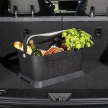 ΚΑΛΑΘΙ ΜΕΤΑΦΟΡΑΣ ΠΡΟΙΟΝΤΩΝ RATI ΓΚΡΙ ΠΛΑΣΤΙΚΟ ΜΕ ΑΝΤΙΟΛΙΣΘΗΤΙΚΗ ΒΑΣΗ 21L 12kg max ΜΕ ΛΑΒΗ 438x292x315mm RATI - 1 τεμ. Auto Moto Tyres 