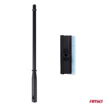 ΚΑΘΑΡΙΣΤΗΡΑΣ ΤΖΑΜΙΩΝ ΜΕ ΣΦΟΥΓΓΑΡΙ & ΚΟΝΤΑΡΙ 54cm AMIO - 1 Τεμ. Auto Moto Tyres 