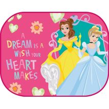 ΗΛΙΟΠΡΟΣΤΑΣΙΕΣ ΠΛΑΙΝΕΣ PRINCESS ΜΕ ΒΕΝΤΟΥΖΑ 44x35cm AMIO - 2 Τεμ. Auto Moto Tyres 