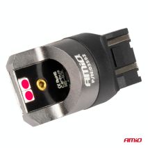 ΛΑΜΠΑΚΙΑ W21/5W 7443 12/24V 6.000K 4xSMD LED CAN-BUS ΚΟΚΚΙΝΟ PRO SERIES AMIO - 2 Τεμ. Auto Moto Tyres 