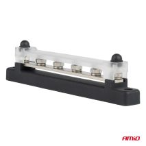 ΜΠΑΡΑ ΚΑΛΩΔΙΩΝ / ΤΕΡΜΑΤΙΚΟ 4 ΘΕΣΕΩΝ M6 max 48V  AMIO - 1 Τεμ. Auto Moto Tyres 