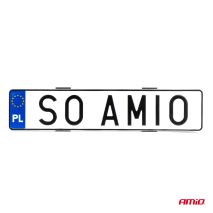 ΒΑΣΕΙΣ ΣΤΗΡΙΞΗΣ ΠΙΝΑΚΙΔΑΣ ΣΕ ΜΑΥΡΟ ΧΡΩΜΑ AMIO - 2 Τεμ. Auto Moto Tyres 