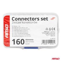 ΣΥΝΔΕΣΜΟΙ ΚΑΛΩΔΙΩΝ ΜΕΤΑΛΛΙΚΟΙ 3 ΜΕΓΕΘΗ (BN 1.25/BN 2/BN 5.5) AMIO - 160 τεμ. Auto Moto Tyres 