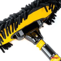 ΒΟΥΡΤΣΑ ΚΑΘΑΡΙΣΜΟΥ ΜΕ ΤΗΛΕΣΚΟΠΙΚΟ ΚΟΝΤΑΡΙ 46-100cm & 3 ΠΑΝΑΚΙΑ ΚΑΘΑΡΙΣΜΟΥ ΜΙΚΡΟΦΙΜΠΡΑ  ΑΜΙΟ - 1 ΤΕΜ. Auto Moto Tyres 