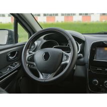 ΚΑΛΥΜΜΑ ΤΙΜΟΝΙΟΥ RACING PREMIUM RED (M) 37-39cm ΣΥΝΘΕΤΙΚΟ ΔΕΡΜΑ SKEENTEX ΜΑΥΡΟ/ΚΟΚΚΙΝΟ/ CARBON LOOK LAMPA - 1 ΤΕΜ. Auto Moto Tyres 