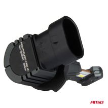 ΛΑΜΠΕΣ LED HΒ3 9005 / HIR1 / H10 12V 60W 6.000K 5.600lm +400% LED CAN-BUS HYBRID SERIES AMIO - 2 ΤΕΜ. Auto Moto Tyres 