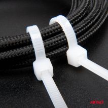 ΔΕΜΑΤΙΚΑ/ΔΕΤΙΚΑ ΚΑΛΩΔΙΩΝ TIE WRAP (ΤΑΙΡΑΠ) 4.8 x 300mm (ΛΕΥΚΟ) - 100 ΤΕΜ. Auto Moto Tyres 