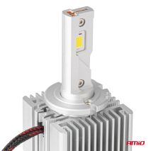 ΛΑΜΠΕΣ LED D3S/D5R/D8S 12/24V 6000K 9.000lm 50W X ALL IN ONE SERIES CAN-BUS (ΜΕ ΑΝΕΜΙΣΤΗΡΑΚΙ) AMIO - 2 ΤΕΜ. Auto Moto Tyres 