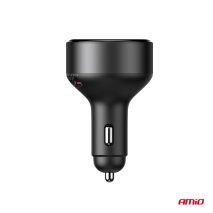 ΦΟΡΤΙΣΤΗΣ ΑΝΑΠΤΗΡΑ 12/24V ΜΕ 1 ΘΥΡΑ USB-C 60W 5V/3A ΤΑΧΕΙΑΣ ΦΟΡΤΙΣΗΣ ΜΕ ΕΝΣΩΜΑΤΟΜΕΝΟ ΚΑΛΩΔΙΟ USB-C ΑΜΙΟ - 1 ΤΕΜ. Auto Moto Tyres 