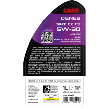 ΛΑΔΙ ΚΙΝΗΤΗΡΑ 5W30 ΣΥΝΘΕΤΙΚΟ ACEA C2/C3 EURO 4/5/6 DENEB 1LT LAMPA - 1 τεμ. Auto Moto Tyres 