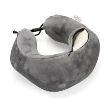 ΜΑΞΙΛΑΡΙ ΤΑΞΙΔΙΟΥ ΑΥΧΕΝΑ ΕΡΓΟΝΟΜΙΚΟ MEMORY FOAM ΓΚΡΙ NECK-LUXE LAMPA - 1 ΤΕΜ. Auto Moto Tyres 