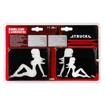 LED ΚΟΛΛΗΤΙΚΗ ΤΑΙΝΙΑ 24V/12x9cm Auto Moto Tyres 