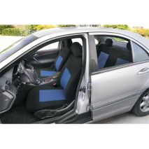 Καλύμματα Καθισμάτων Classic υψηλής ποιότητας ζακάρ Μπλε Σκούρο / Μαύρο Auto Moto Tyres 