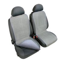 ΠΛΑΤΟΚΑΘΙΣΜΑΤΑ ΨΑΘΑ/ ΒΑΜΒΑΚΕΡΟ ΥΦΑΣΜΑ ΚΑΠΙΤΟΝΕ  ΔΙΠΛΗΣ ΟΨΗΣ STRIPS ΓΚΡΙ (ΦΑΡΔΟΣ 42 CM) 2ΤΕΜ. Auto Moto Tyres 