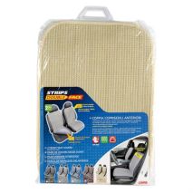 ΠΛΑΤΟΚΑΘΙΣΜΑΤΑ ΨΑΘΑ/ ΒΑΜΒΑΚΕΡΟ ΥΦΑΣΜΑ  ΔΙΠΛΗΣ ΟΨΗΣ STRIPS ΜΠΕΖ  (ΦΑΡΔΟΣ 42 CM) 2ΤΕΜ. Auto Moto Tyres 