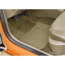 Πατάκια ΜΟΚΕΤΑ+PVC COSMO 45x66+45x33 4τεμ. Μπεζ Auto Moto Tyres 