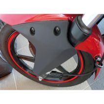 Διακοσμητικά Αυτοκόλλητα Ζάντας Πλαστικά - Πορτοκαλί  14-15-16 INCH Auto Moto Tyres 