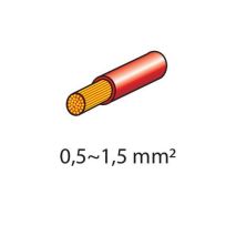 Φισάκια κιτ 2,8x0,5mm 20τεμ. Κόκκινα Auto Moto Tyres 