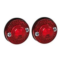 Φώτα Ογκου Φορτηγού 24V 1 Led 2τεμ Κόκκινα R-14 Auto Moto Tyres 