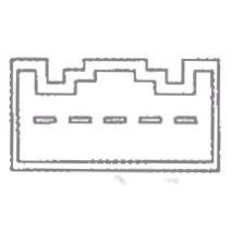 Διακόπτης Παραθύρου Μονός για ISUZU NPR 12V-24V 5PIN Auto Moto Tyres 