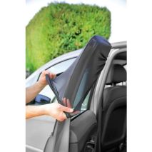 Ηλιοπροστασίες φορετές στη πόρτα από πολυεστέρα για πλαϊνά πίσω τζάμια Medium Auto Moto Tyres 