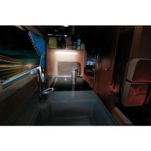 ΠΛΑΦΟΝΙΕΡΑ- ΛΑΜΠΑ ΕΣΩΤΕΡΙΚΗ TOUCH 21 LED 4W 6.000K 400lm 12-32V (32,5x2x0,8cm) ΚΑΙ ΚΑΛΩΔΙΟ 50cm - 1ΤΕΜ Auto Moto Tyres 