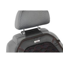 ΠΛΑΤΟΚΑΘΙΣΜΑΤΑ DAYTONA ΔΕΡΜΑΤΙΝΗ/ΒΕΛΟΥΡ ΜΑΥΡΟ ΜΕ ΚΟΚΚΙΝΗ ΡΑΦΗ ΚΥΨΕΛΩΤΟ 2ΤΕΜ. Auto Moto Tyres 