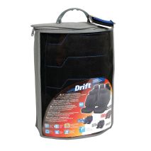 ΚΑΛΥΜΜΑΤΑ ΚΑΘΙΣΜΑΤΩΝ DRIFT ΠΟΛΥΕΣΤΕΡΙΚΑ ΜΑΥΡΑ/ΜΠΛΕ ΜΕ 5 ΠΡΟΣΚΕΦΑΛΑ- ΣΕΤ Auto Moto Tyres 