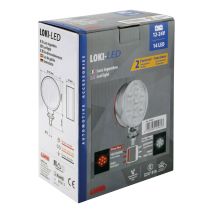 ΦΩΣ ΘΕΣΕΩΣ / ΒΟΗΘΗΤΙΚΟ ΦΩΣ ΦΟΡΤΗΓΟΥ 24V 14LED ΚΟΚΚΙΝΟ/ΛΕΥΚΟ 2ΧΡΗΣΕΩΝ LOKI-LED 105x115mm 1ΤΕΜ. Auto Moto Tyres 