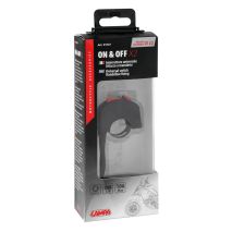 ΔΙΑΚΟΠΤΗΣ ΤΙΜΟΝΙΟΥ ON/OFF X2 ΓΙΑ ΠΡΟΒΟΛΑΚΙΑ MOTO 12V/10A ΜΕ ΔΙΑΜΕΤΡΟ 22mm LAMPA -1ΤΕΜ Auto Moto Tyres 