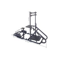 ΒΑΣΗ ΓΙΑ ΠΡΟΣΟΜΟΙΩΤΗ ΟΔΗΓΗΣΗΣ/ ΠΑΙΧΝΙΔΙΑ SIM STATION 6 ΜΑΥΡΗ ΓΙΑ BUCKET ΚΑΘΙΣΜΑ/ΤΙΜΟΝΙ/ΤΗΛΕΟΡΑΣΗ​​ SIMONI RACING - 1 TEM. Auto Moto Tyres 